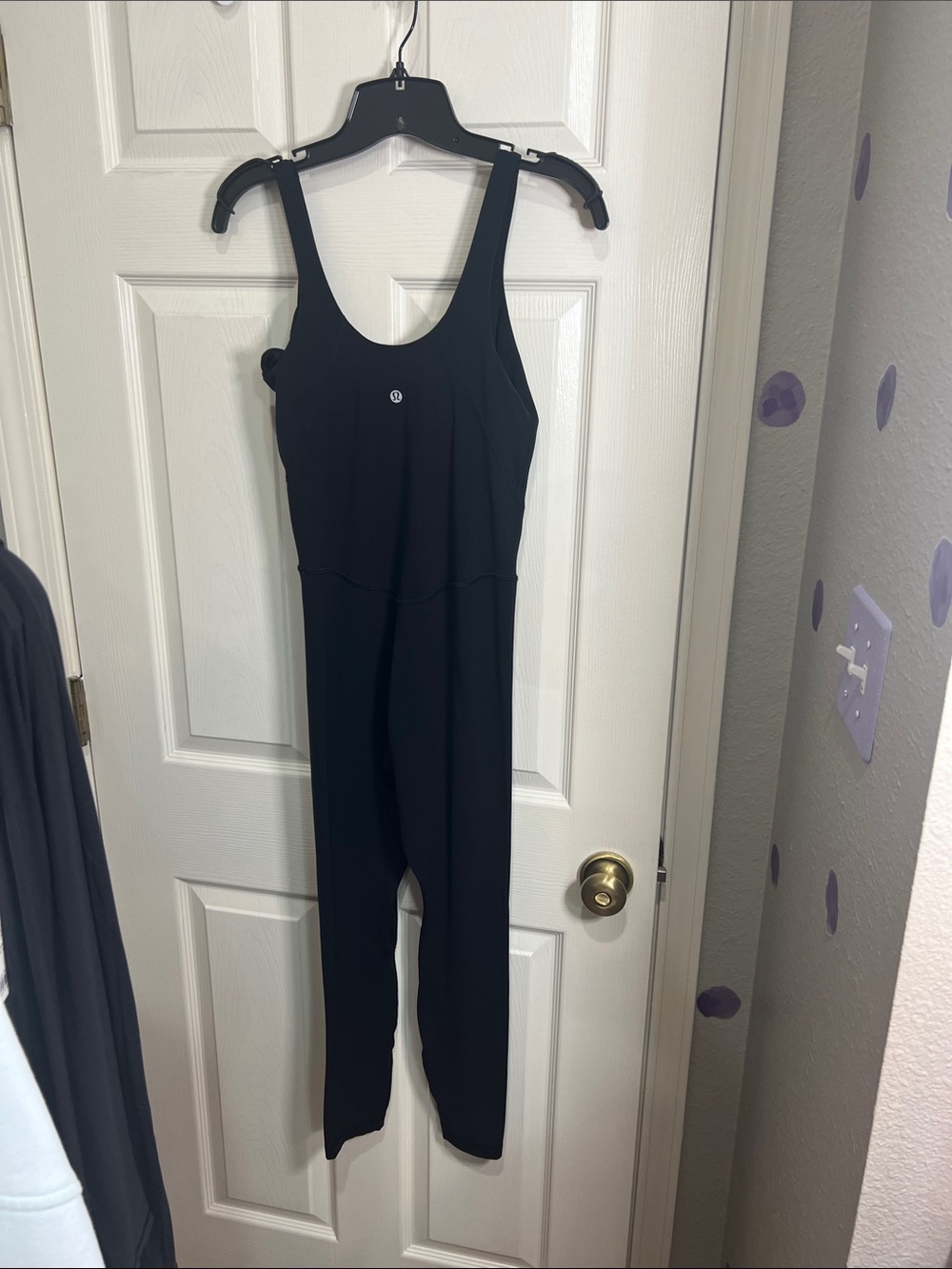 69. Lululemon black size 6 align body suit 25” - Picture 5 of 10